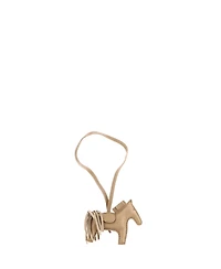 Pre-Owned Hermes Pm Mono-Tone GriGri Rodeo Bag Charm Leather