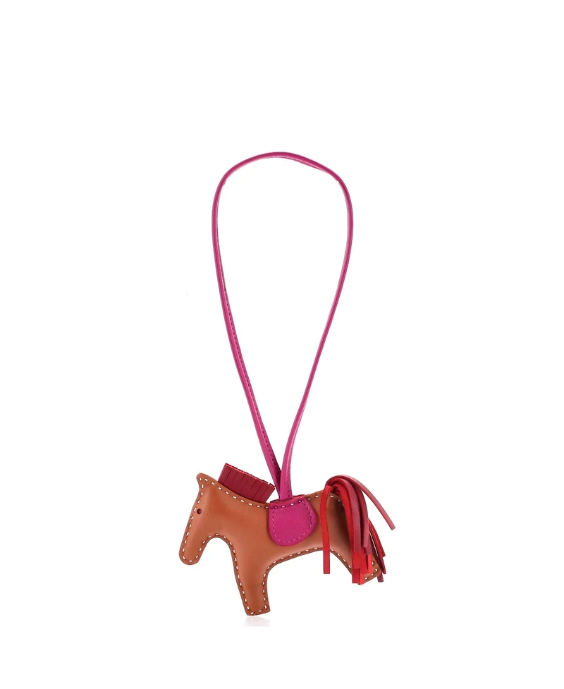 Pre-Owned Hermes Pm GriGri Rodeo Bag Charm Leather