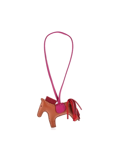 Pre-Owned Hermes Pm GriGri Rodeo Bag Charm Leather