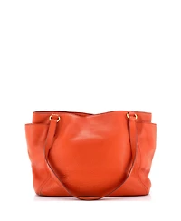 Pre-Owned Prada Large Side Pocket Convertible Tote Vitello Daino