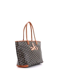 Pre-Owned Goyard Pm Artois Tote Printed Coated Canvas