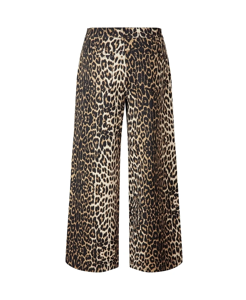 Masai Copenhagen Women's MaPassang Leopard Print Jeans