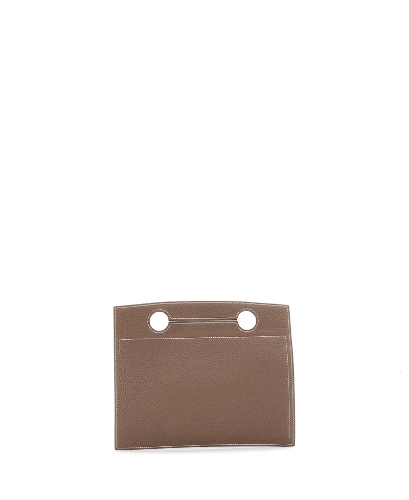 Pre-Owned HERMES 20 Backpocket Pouch Togo