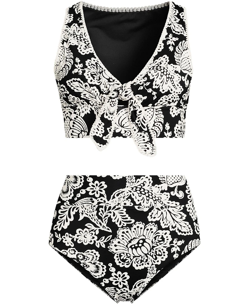 Lands' End Women's Whipstitch Bikini Set