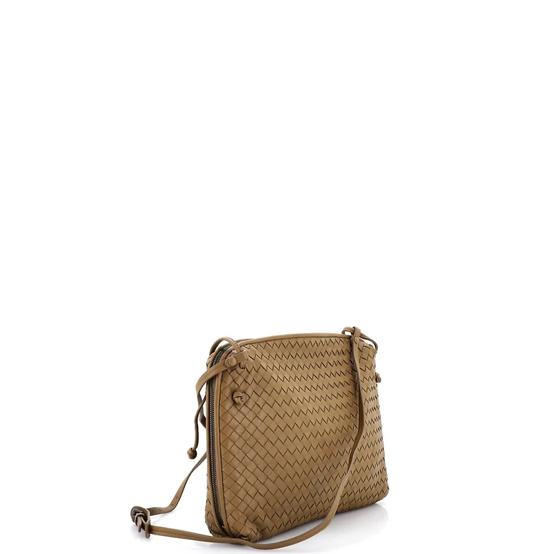 Pre-Owned Bottega Veneta Medium Nodini Crossbody Bag Intrecciato Nappa