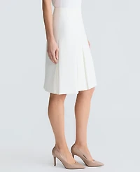 Kasper Women's Pleated Flare Skirt