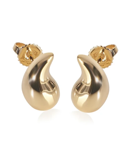 Pre-Owned Tiffany & Co Yellow Gold Elsa Peretti Teardrop Earrings