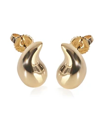Pre-Owned Tiffany & Co Yellow Gold Elsa Peretti Teardrop Earrings
