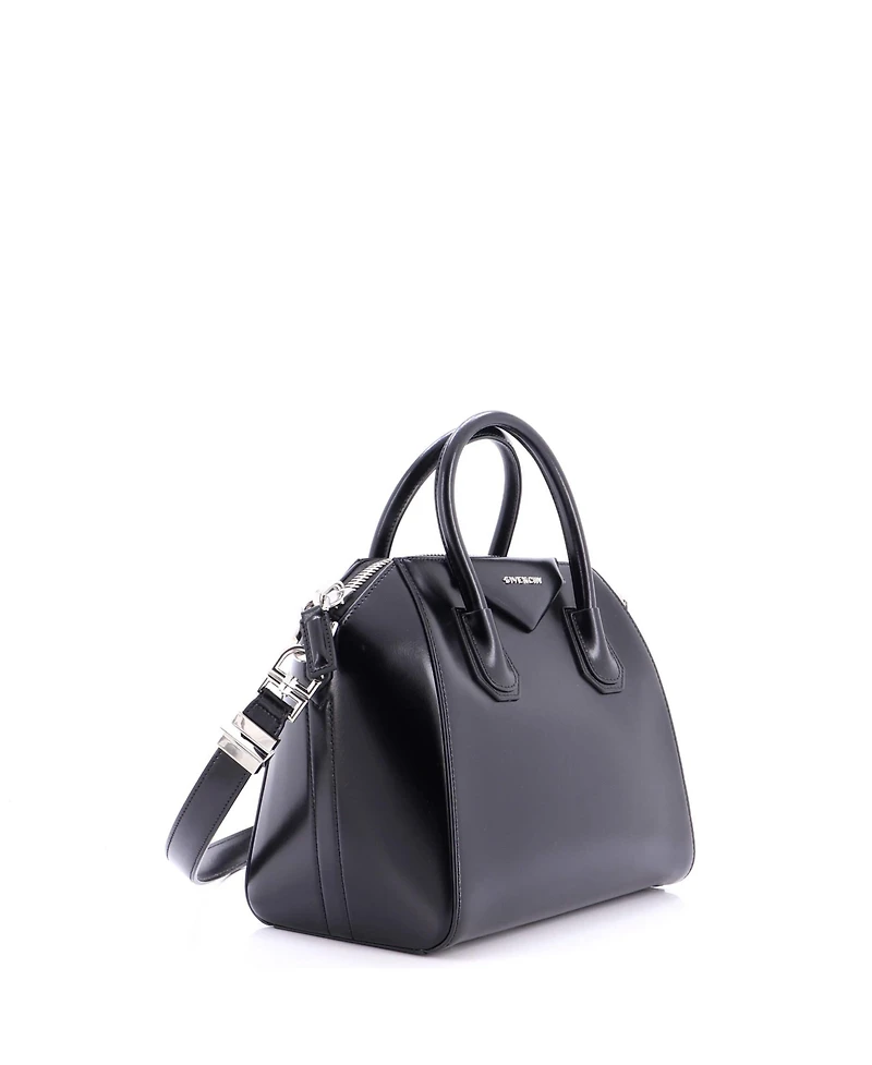 Pre-Owned Givenchy Antigona Bag Glazed Leather