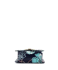 Pre-Owned Salvatore Ferragamo Medium Gancini Turnlock Flap Bag Gancini Quilted Printed Leather
