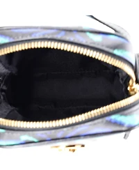 Pre-Owned Versace Micro Medusa Biggie Pouch Crossbody Bag Printed Leather