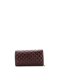 Pre-Owned Versace Icon Wallet on Chain Quilted Leather