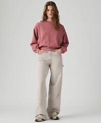Levi's Women's Cinch-Waist Carpenter Lightweight Baggy Jeans