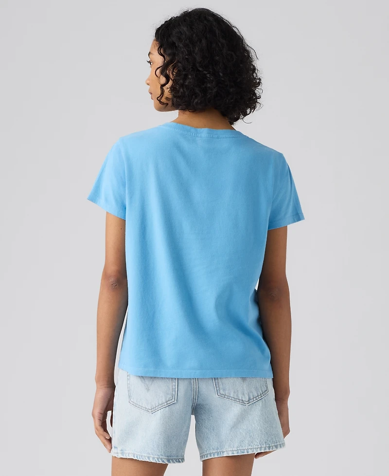 Levi's Women's Perfect Cotton V-Neck Short-Sleeve T-Shirt