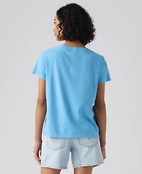 Levi's Women's Perfect Cotton V-Neck Short-Sleeve T-Shirt