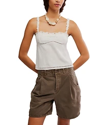 Free People Women's Viscose Little Love Tank Top