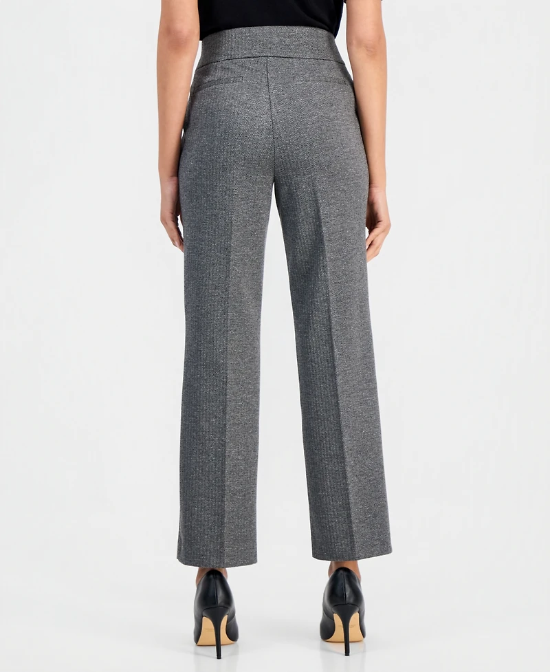 Anne Klein Essentials Petite Pull-On Cropped & Ankle Trouser