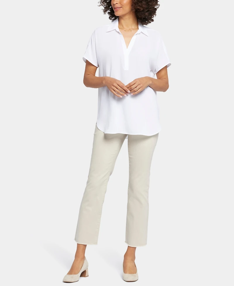 Nydj Women's Short-Sleeve Becky Top
