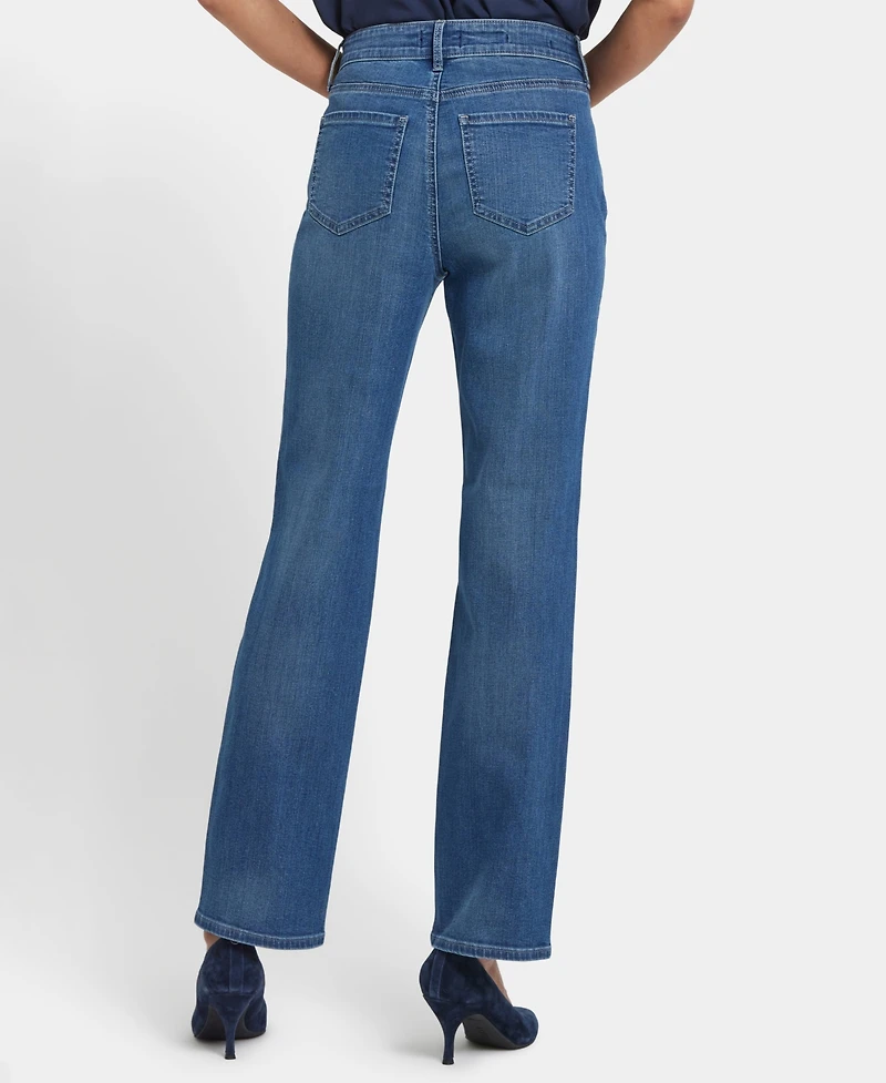 Nydj Women's High-Rise Marilyn Straight Jeans