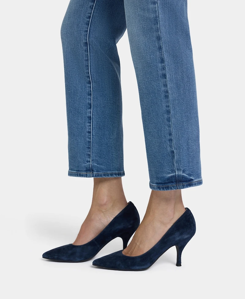 Nydj Women's High-Rise Marilyn Straight Ankle Jeans