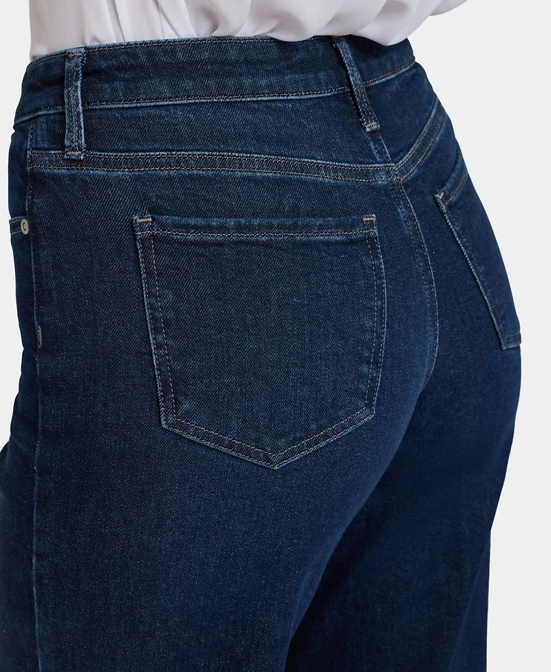Nydj Women's Teresa Wide-Leg Ankle Jeans