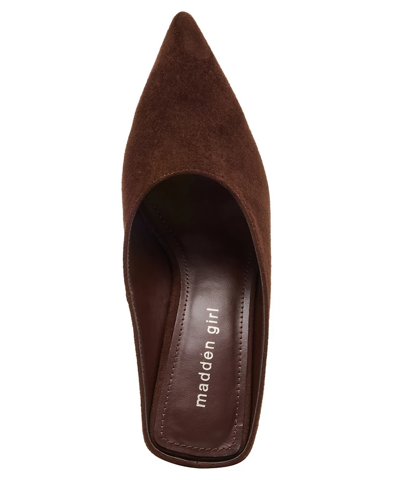 Madden Girl Women's Carousel Slip-On Pointed Toe Wedges Pumps
