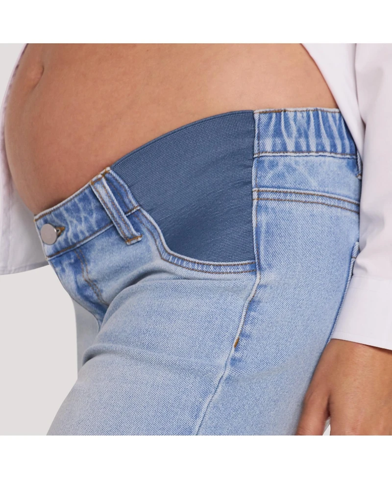 Motherhood Maternity Under the Belly Slim Straight Leg Jeans