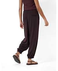 Hush Women's Sephy Bubble Hem Jersey Pants