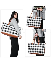 Urtala Women Duffle Bag Travel Luggage Weekend Overnight Tote Shoulder Handle Bag