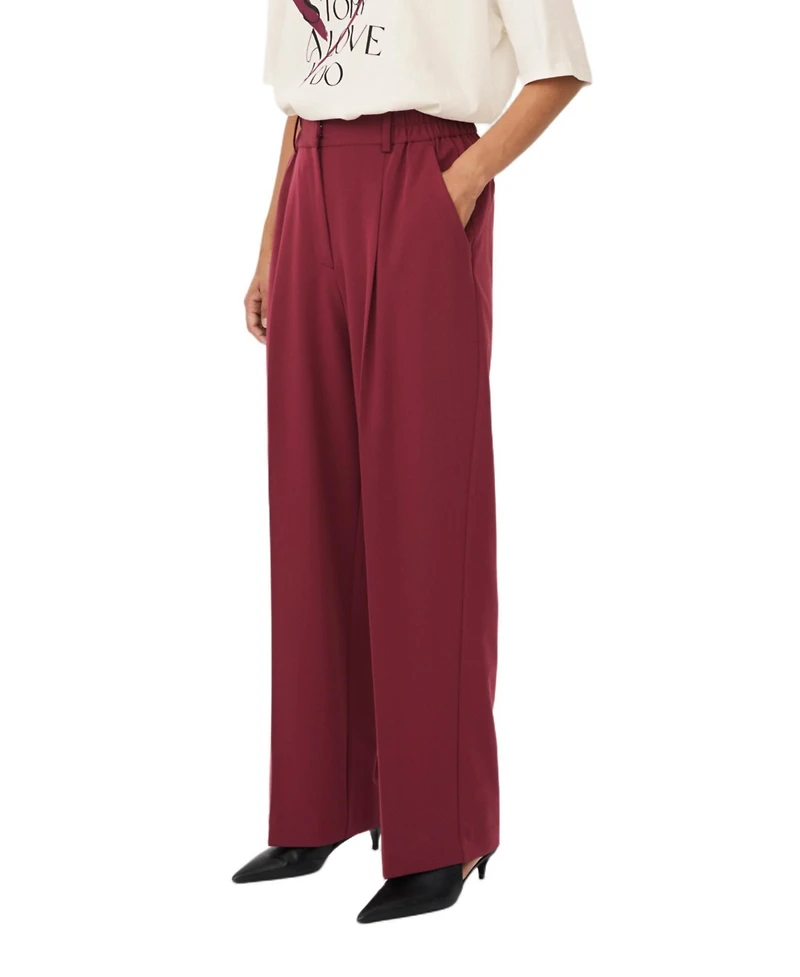 Masai Copenhagen Women's Mapryscian High Waisted Wide Leg Pants