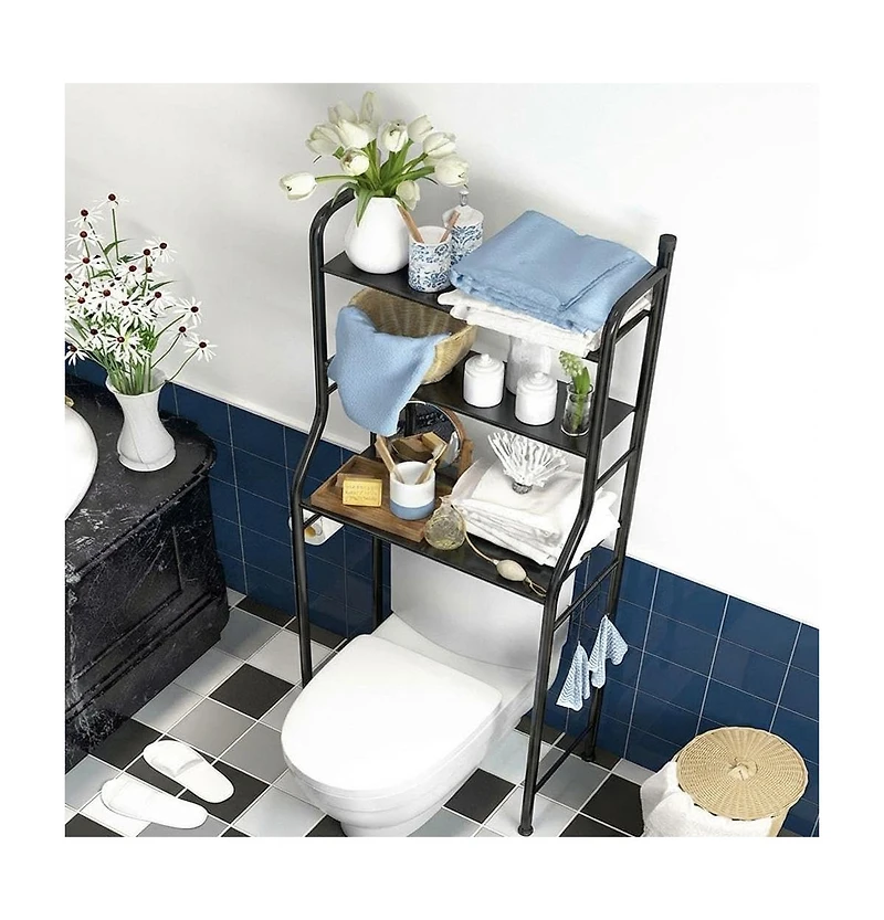 homfan Space-Saving 3-Tier Over Toilet Storage Rack