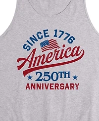 Airwaves Men's America 250 Sleeveless Graphic Tank T-Shirts