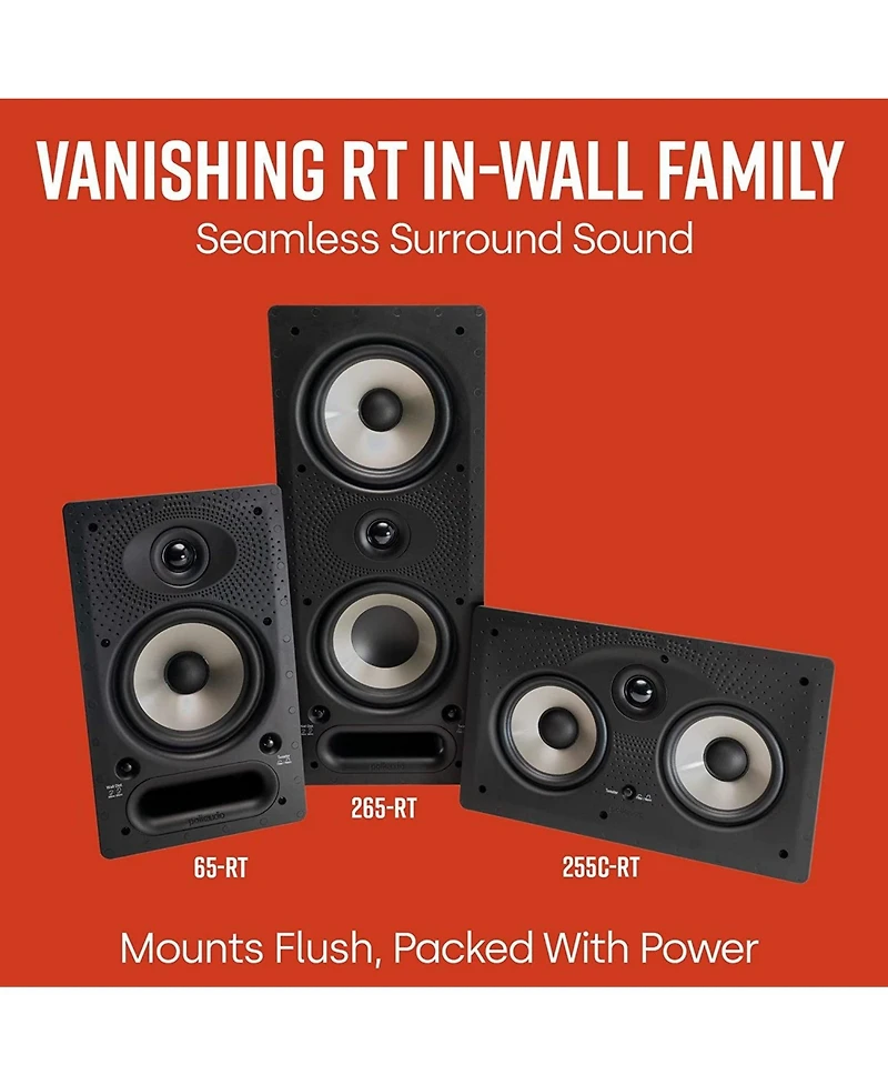 Polk Audio 65-rt Vanishing In-Wall Speaker