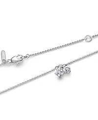 Pandora Talisman Sterling Silver Lab-Grown Diamond Heart Star Dangle Pendant Necklace