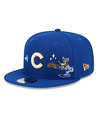 New Era Men's Royal Chicago Cubs Looney Tunes Daffy Duck 9FIFTY Snapback Hat