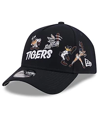New Era Men's Navy Detroit Tigers Looney Tunes A-Frame 9FORTY Adjustable Hat