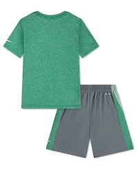 Nike Boys' 4-7 Short-Sleeve T-Shirt and Shorts, 2-Piece Set