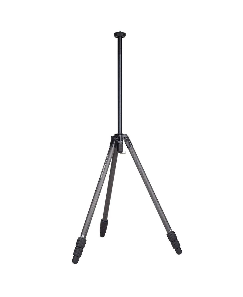 Slik Pro Cf-633 3-Section Carbon Fiber Tripod, 64.2" Max Height, Black