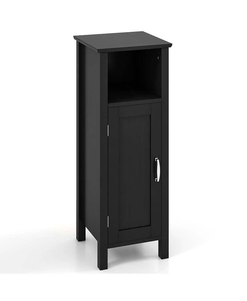 sumyeg Bathroom Storage Organizer Cabinet with 2-Tier Storage Space
