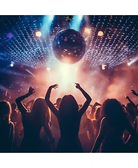 Yescom Disco Ball Motor 6RPM with 18 Rgbw Led Lights for Mirror Balls - Dj, Party, Club, Event Decor, Etl Certified