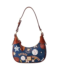 Dooney & Bourke Houston Astros Luca Leather Hobo Purse