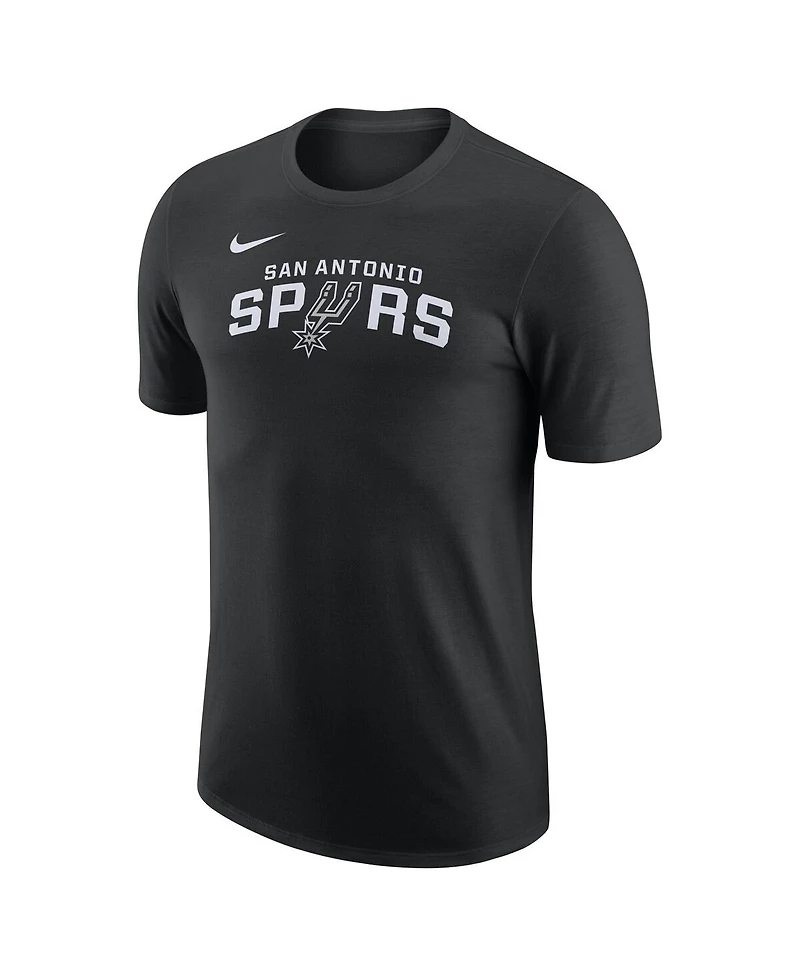 Nike Men's Black San Antonio Spurs Essential T-Shirt