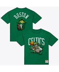 Mitchell & Ness Men's Kelly Green Boston Celtics Breakthrough T-Shirt