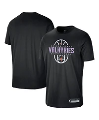 Nike Men's and Women's Black Golden State Valkyries 2026 On-Court Authentic Practice Premium T-Shirt