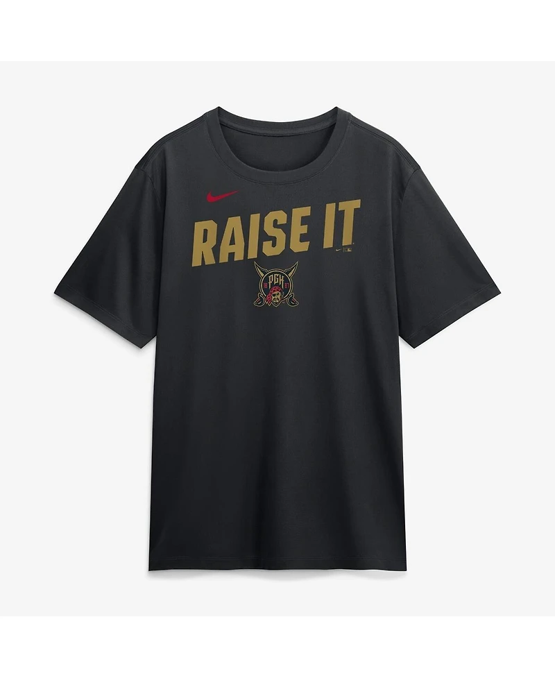 Nike Men's Black Pittsburgh Pirates 2026 City Connect Team Phrase Script Dri-fit T-Shirt