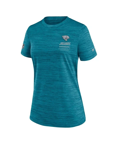 Nike Women's Teal Jacksonville Jaguars Sideline Velocity Dri-fit T-Shirt