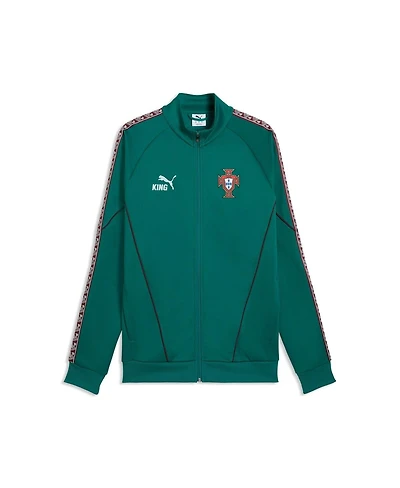 Puma Men's Green Portugal National Team King Anthem Full-Zip Jacket