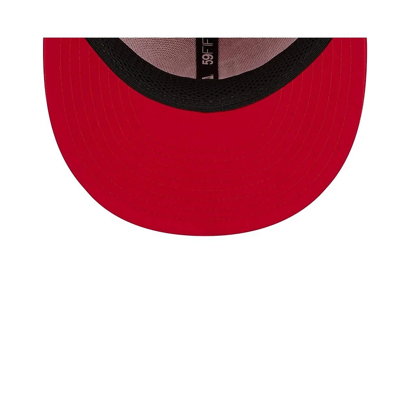 New Era Men's Red Washington Nationals 2026 Batting Practice 59FIFTY Fitted Hat