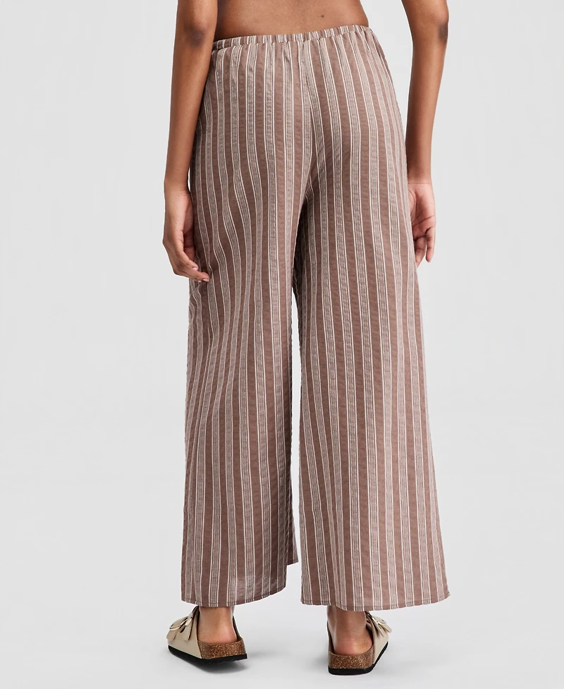 And Now This Women's Striped Wide-Leg Pants, Macy's Exclusive