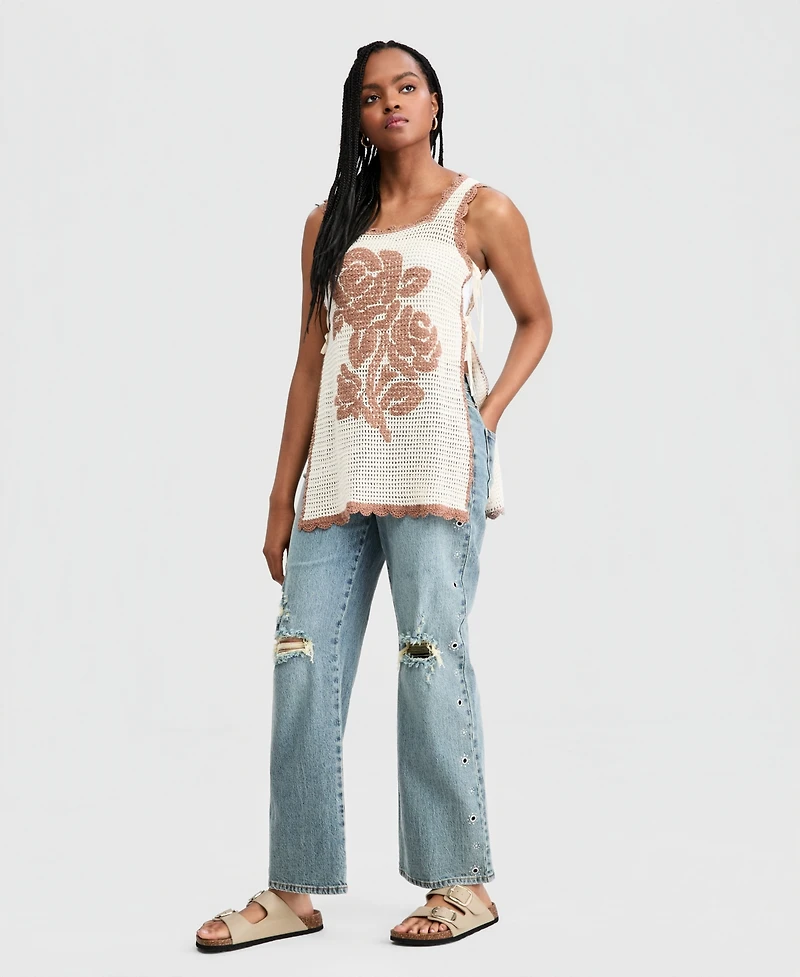 And Now This Women's Ripped Studded Jeans, Macy's Exclusive